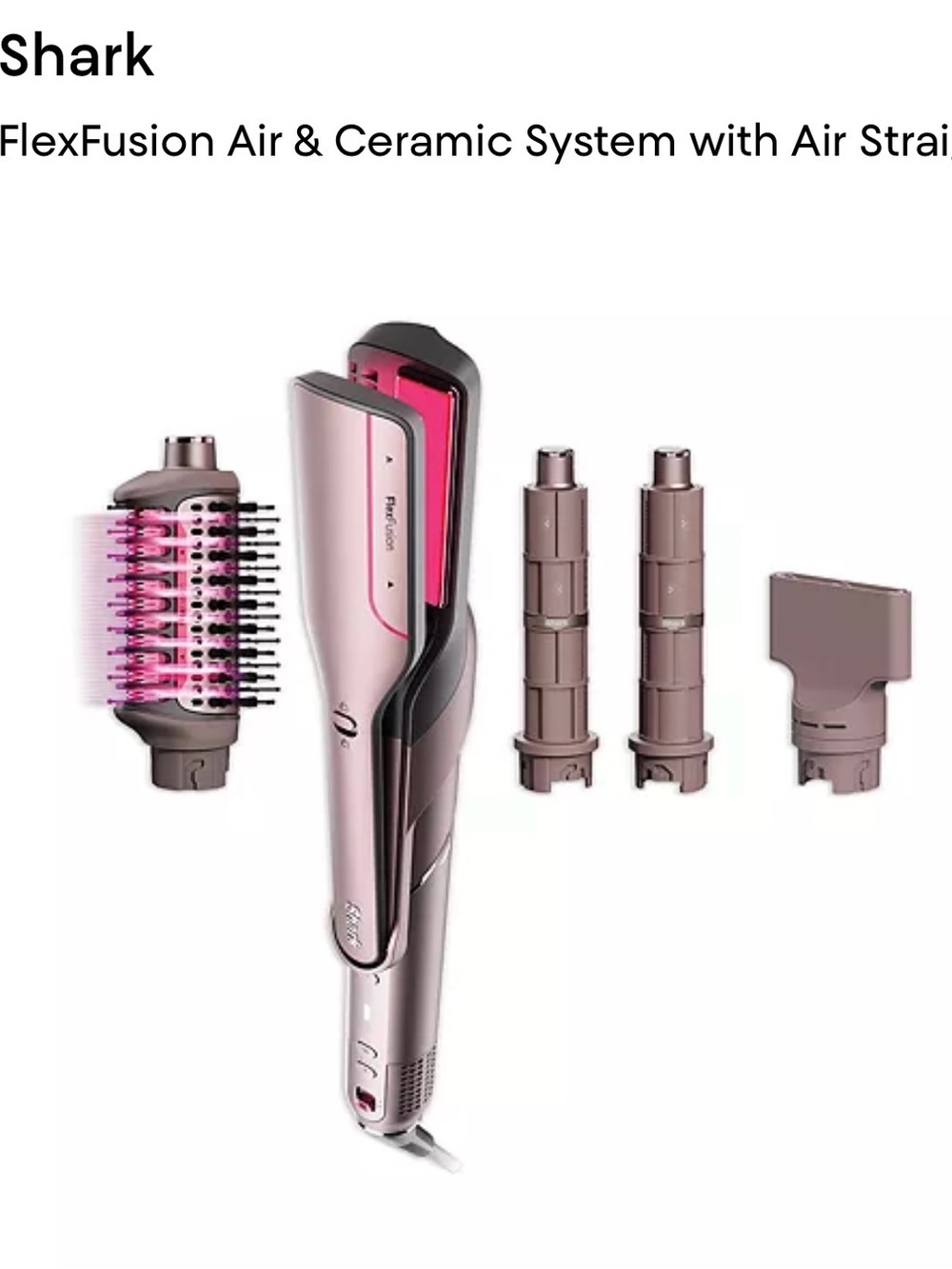 Shark Multi-Function Hair Styling System in Pink